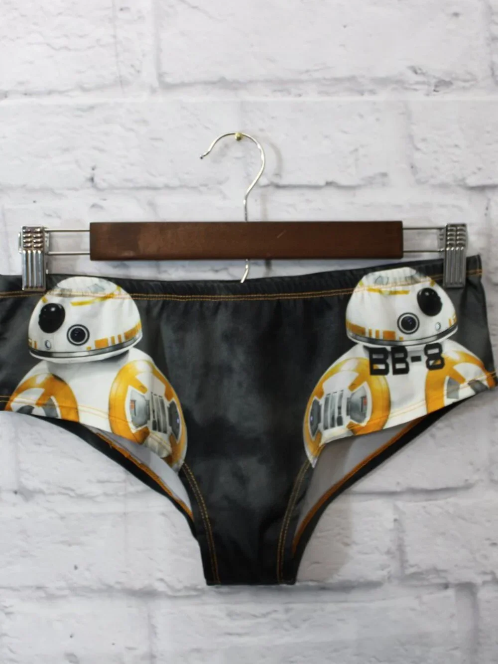 Star Wars BB8 Sleepwear Set Orange Black Large Summer Loungewear Lace Trim
